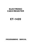 ET-1420 programming